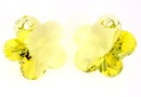 Swarovski, flower pendant, jonquil, 14mm - x1