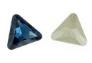 Swarovski, triangle cabochon, montana, 8mm - x1