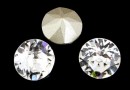 Swarovski, chaton SS 34, crystal clear, 7mm - x2