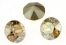 Swarovski, chaton SS34, golden shadow, 7mm - x2