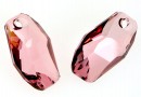 Swarovski, Meteor pendant, antique pink, 18mm - x1