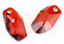 Swarovski, Meteor pendant, red magma, 18mm - x1