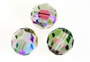 Swarovski, faceted round bead, paradise shine, 8mm - x2