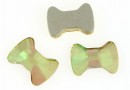 Swarovski, bowtie cabochon, luminous green, 9mm - x1