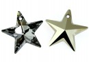 Swarovski, Star pendant, metallic gold, 28mm - x1