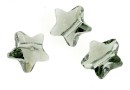 Swarovski, star bead, black diamond, 12mm - x2