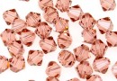 Swarovski, bicone bead, blush rose, 4mm - x20
