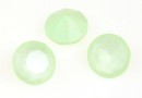 Swarovski, chaton SS29, powder green, 6mm - x4