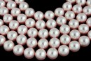Swarovski pearls, rosaline, 14mm - x2