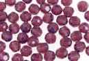 Swarovski, faceted round bead, cyclamen opal, 10mm - x2