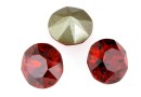 Swarovski, chaton SS29, red magma, 6mm - x4