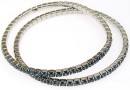 1088 Swarovski Montana bracelet, rhodium plated, 18cm - x1