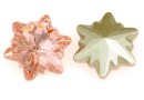 Swarovski, edelweiss fancy, vintage rose, 14mm - x1