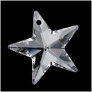 Swarovski, star pendant, crystal clear, 40mm - x1