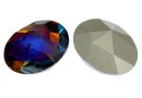 Swarovski, kaputt oval fancy cabochon, volcano, 23x18mm - x1