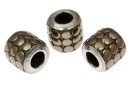 Swarovski, becharmed pavé, polished metallic bronze, 9.5mm - x1