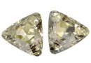 Swarovski, rivoli cabochon, silver shade, 23mm - x1