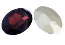 Swarovski, rivoli cabochon, burgundy, 30mm - x1