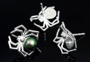 Earring base, spider 925 silver, 13.5mm - x1 pair