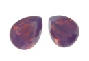 Swarovski drop fancy, Cyclamen Opal, 8x6mm - x2