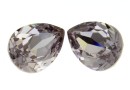 Swarovski drop fancy, smoky mauve, 8x6mm - x2