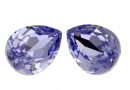 Swarovski drop fancy, Provence Lavender, 8x6mm - x2