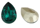 Swarovski drop fancy, emerald, 6x4mm - x2