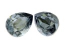 Swarovski drop fancy, blue shade, 14x10mm - x1