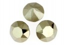 Swarovski, chaton PP14, metallic light gold, 2mm - x20