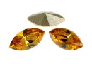 Swarovski navette, fancy chaton, sunflower, 6mm - x6