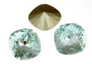 Swarovski, square fancy, light azore, 10mm - x1