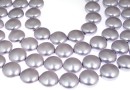 Swarovski disk pearls, lavander, 14mm - x4