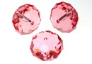 Swarovski, briolette bead, light rose, 18mm - x1