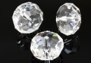 Swarovski, briolette bead, crystal, 8mm - x2