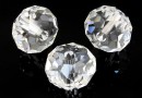 Swarovski, briolette bead LH, crystal, 18mm - x1