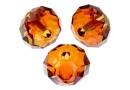 Swarovski, briolette bead LH, copper, 12mm - x1