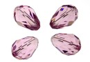 Swarovski, drop bead, light amethyst, 10.5mm - x2