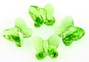 Swarovski, butterfly bead, peridot, 12mm - x1