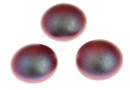 Swarovski, crystal pearl cabochon, iridescent red, 6mm - x2