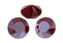 Swarovski, chaton SS29, dark red, 6mm - x4