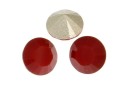 Swarovski, chaton SS34, dark red coral, 7mm - x2