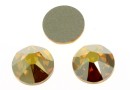 Swarovski, SS30 cabochon, metallic sunshine, 6mm - x4