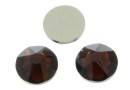 Swarovski, SS30 cabochon, mocca, 6mm - x4