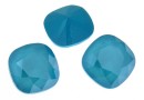 Swarovski fancy square, azure blue, 10mm - x1