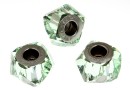 Swarovski, becharmed helix, chrysolite, 14mm - x1