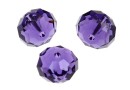 Swarovski, briolette bead, purple velvet, 6mm - x4