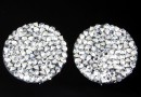 Swarovski, fine rocks cabochon, comet argent light, 19.5mm - x1