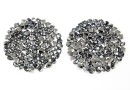 Swarovski, fine rocks cabochon, light chrome, 19.5mm - x1