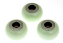 Swarovski, becharmed crystal, iridescent pastel green pearl, 14mm - x1