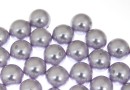 Swarovski one hole pearls, lavender, 10mm - x2